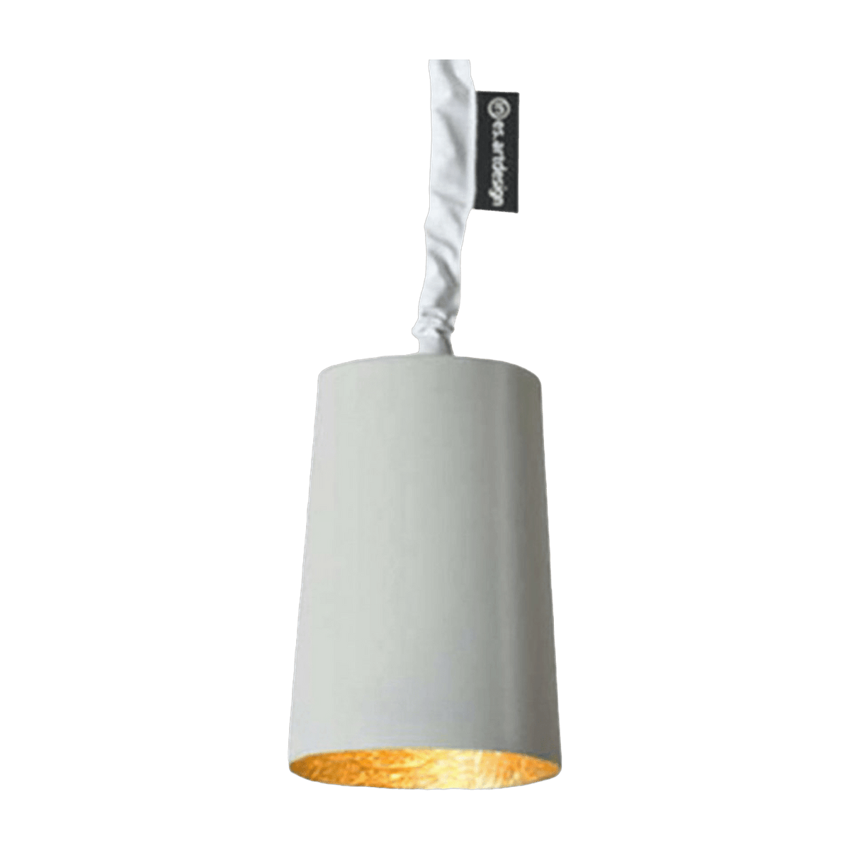 Suspension grise et dorée Paint Cemento - In-es.artdesign - The Cool Republic
