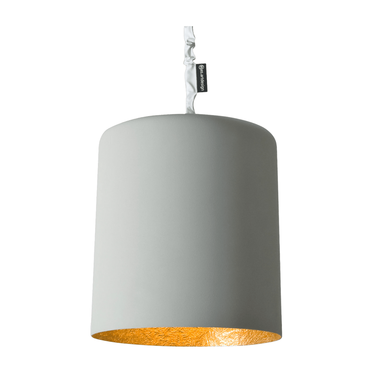 Suspension grise et or Bin Cemento - In-es.artdesign - The Cool Republic