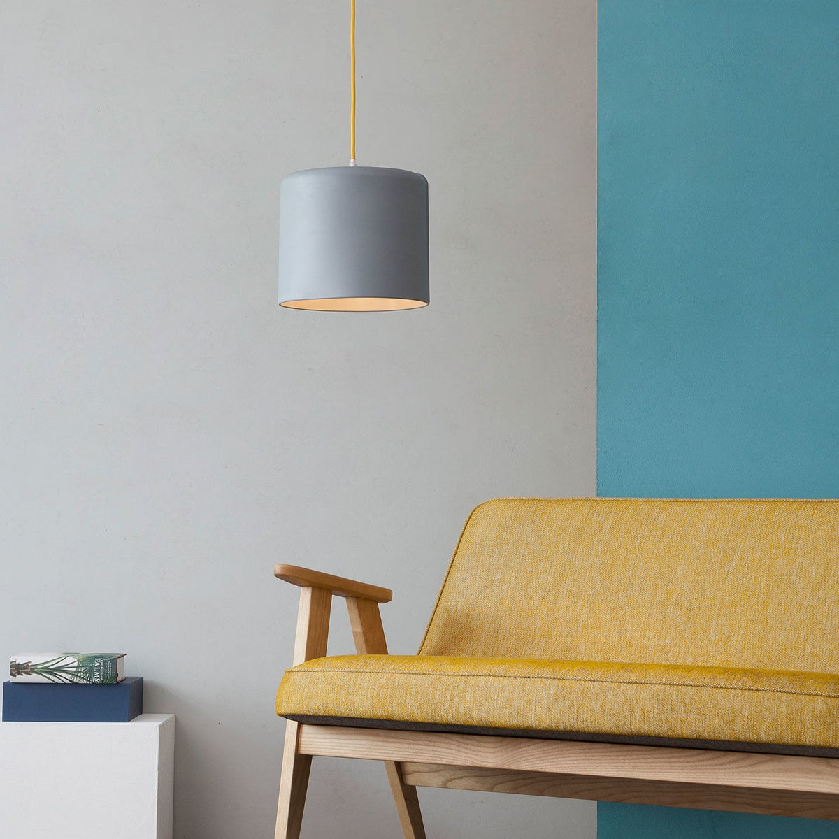 Suspension grise et orange Candle 2 - In-es.artdesign - The Cool Republic