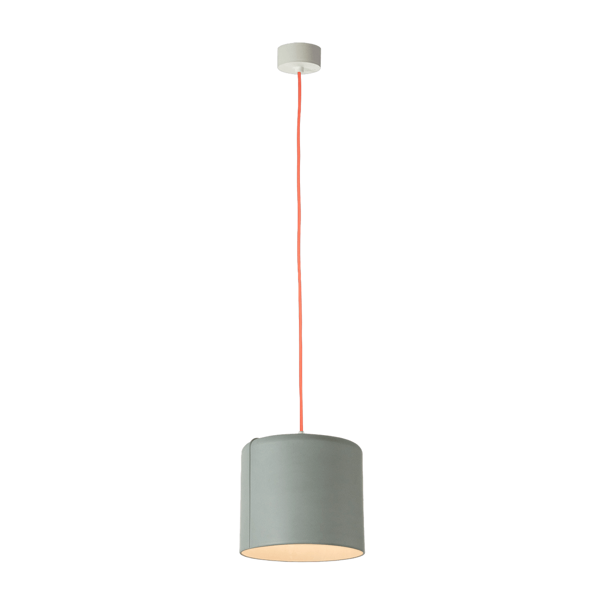 Suspension grise et orange Candle 2 - In-es.artdesign - The Cool Republic