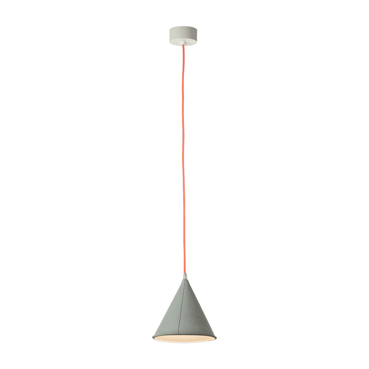 Suspension grise et orange Pop 2 - In-es.artdesign - The Cool Republic