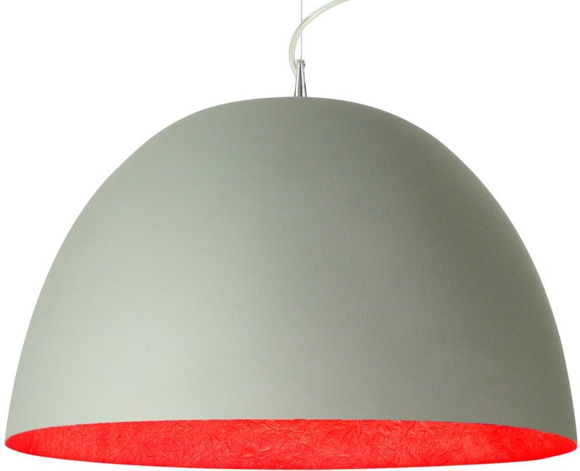 Suspension grise et rouge H20 Cemento - In - es.artdesign - The Cool Republic