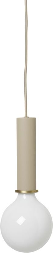 Suspension haute en métal beige Cashmere - Ferm Living - The Cool Republic