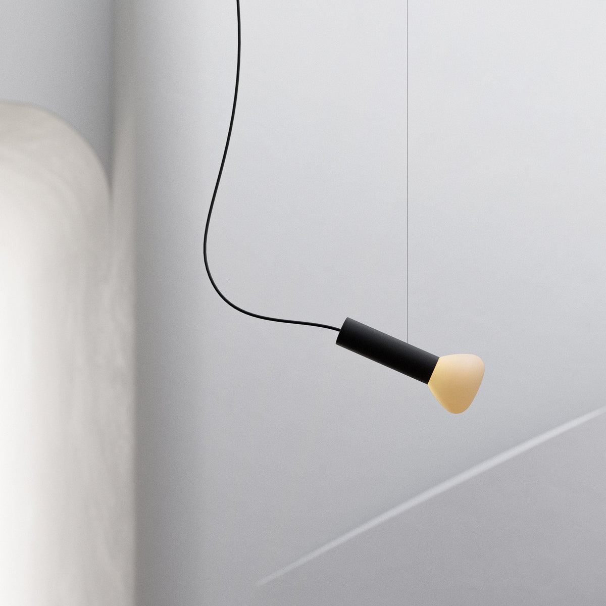 Suspension inclinée en aluminium vert Parc n°2 - Lambert & Fils - The Cool Republic