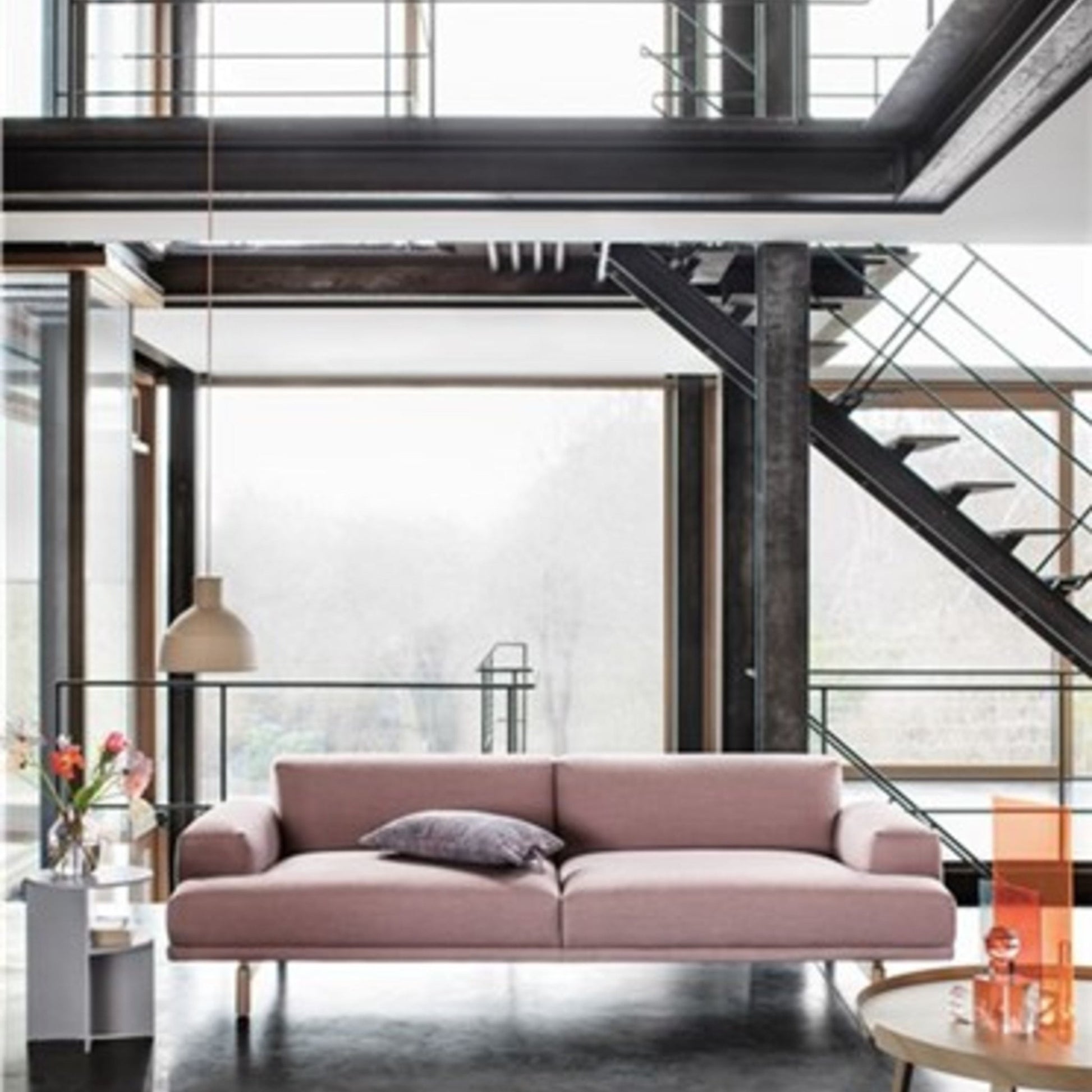 Suspension jaune moutarde Unfold - Muuto - The Cool Republic
