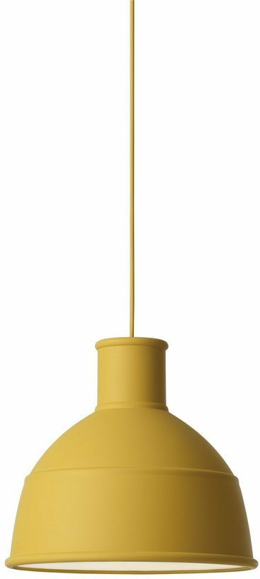 Suspension jaune moutarde Unfold - Muuto - The Cool Republic