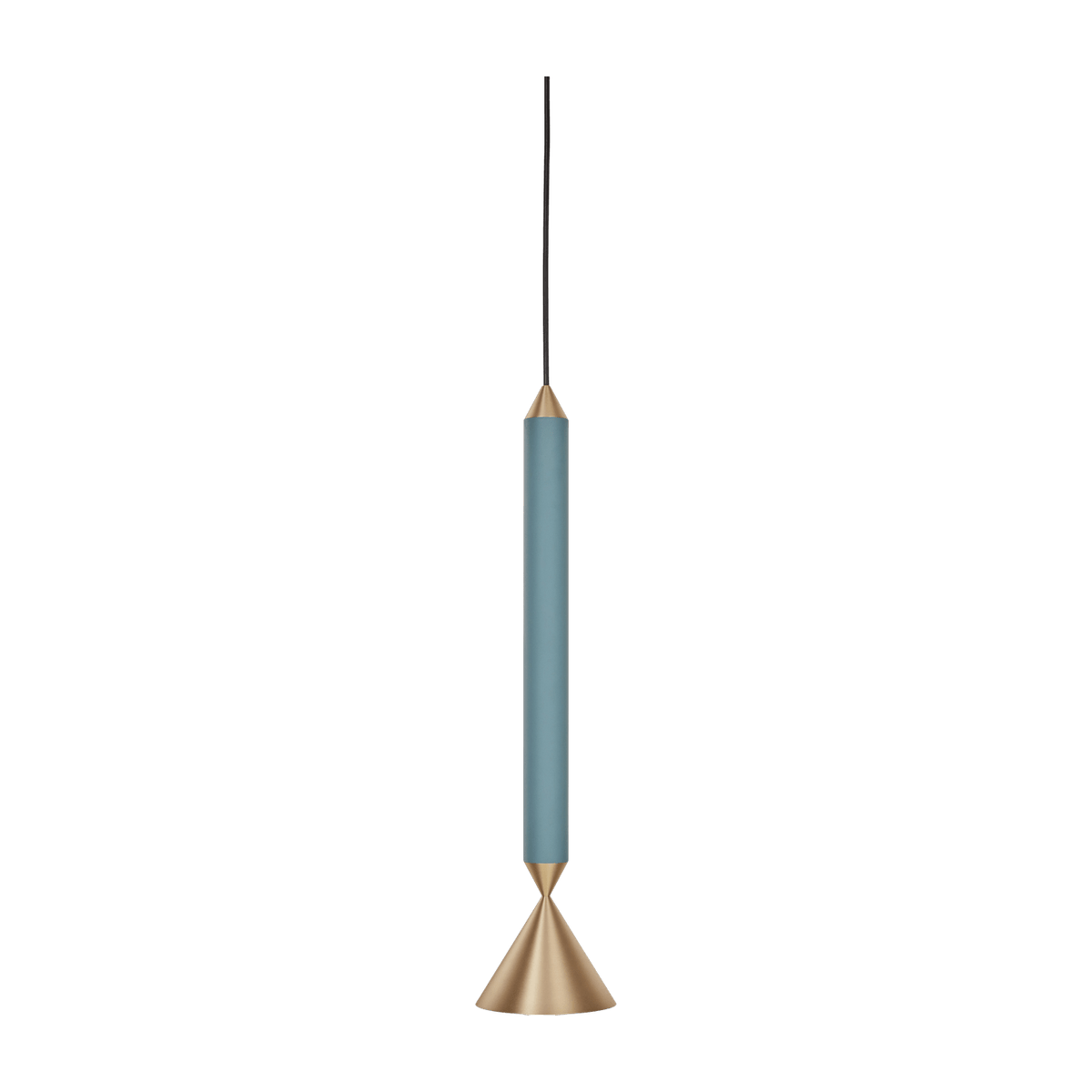 Suspension laiton poli bleu Apollo 39 - Pholc - The Cool Republic