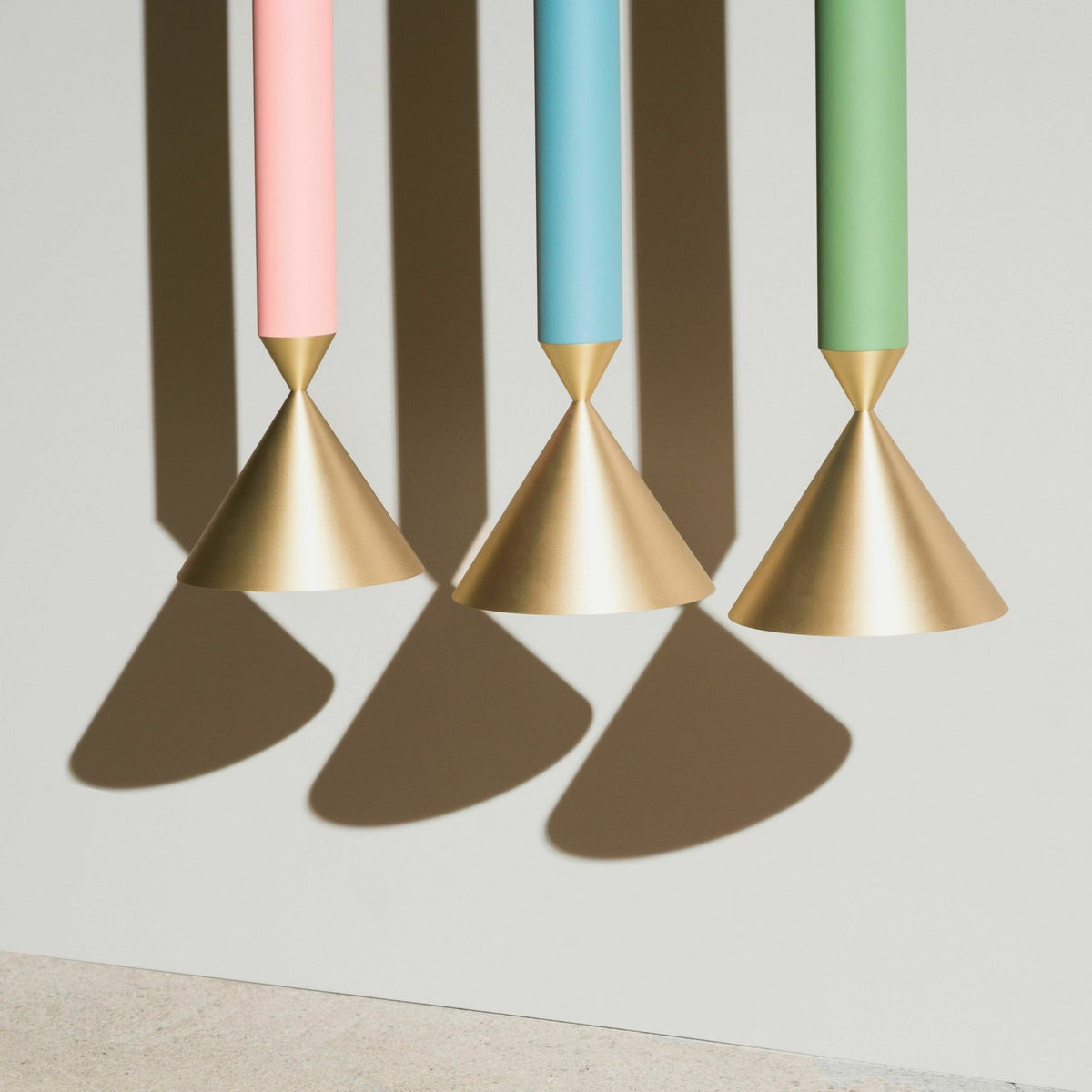Suspension laiton poli vert Apollo 39 - Pholc - The Cool Republic