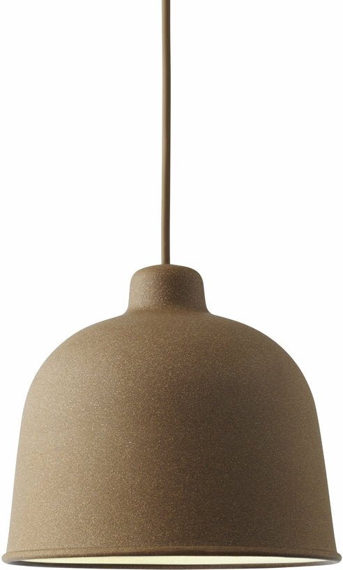 Suspension LED en fibre de bambou Grain - Muuto - The Cool Republic