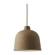 Suspension LED en fibre de bambou Grain - Muuto - The Cool Republic