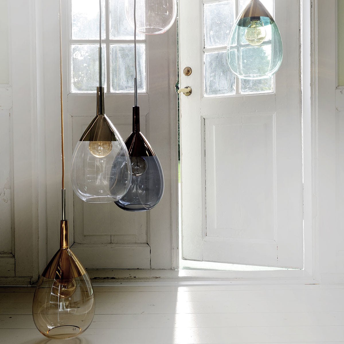 Suspension Lute Châtaigne et doré - Ebb & Flow - The Cool Republic