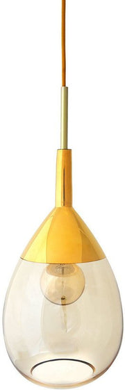 Suspension Lute Doré fumé et or - Ebb & Flow - The Cool Republic