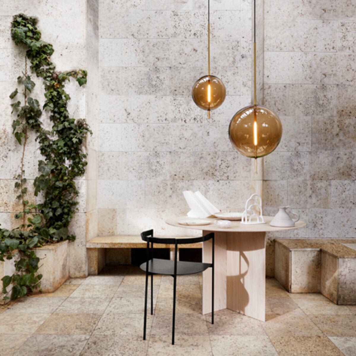 Suspension marron Kandinsky 30 - Pholc - The Cool Republic