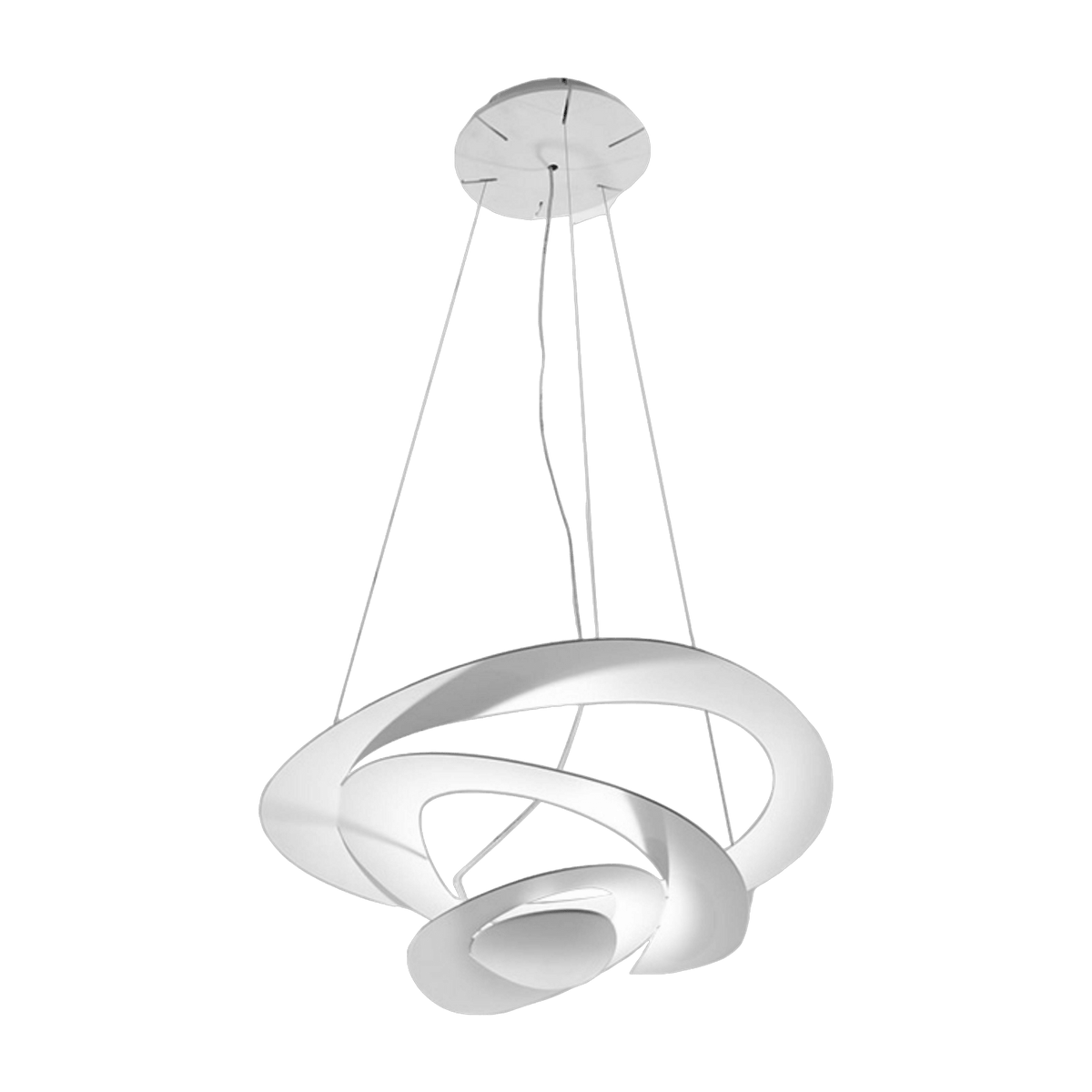Suspension mini blanche Pirce - Artemide - The Cool Republic