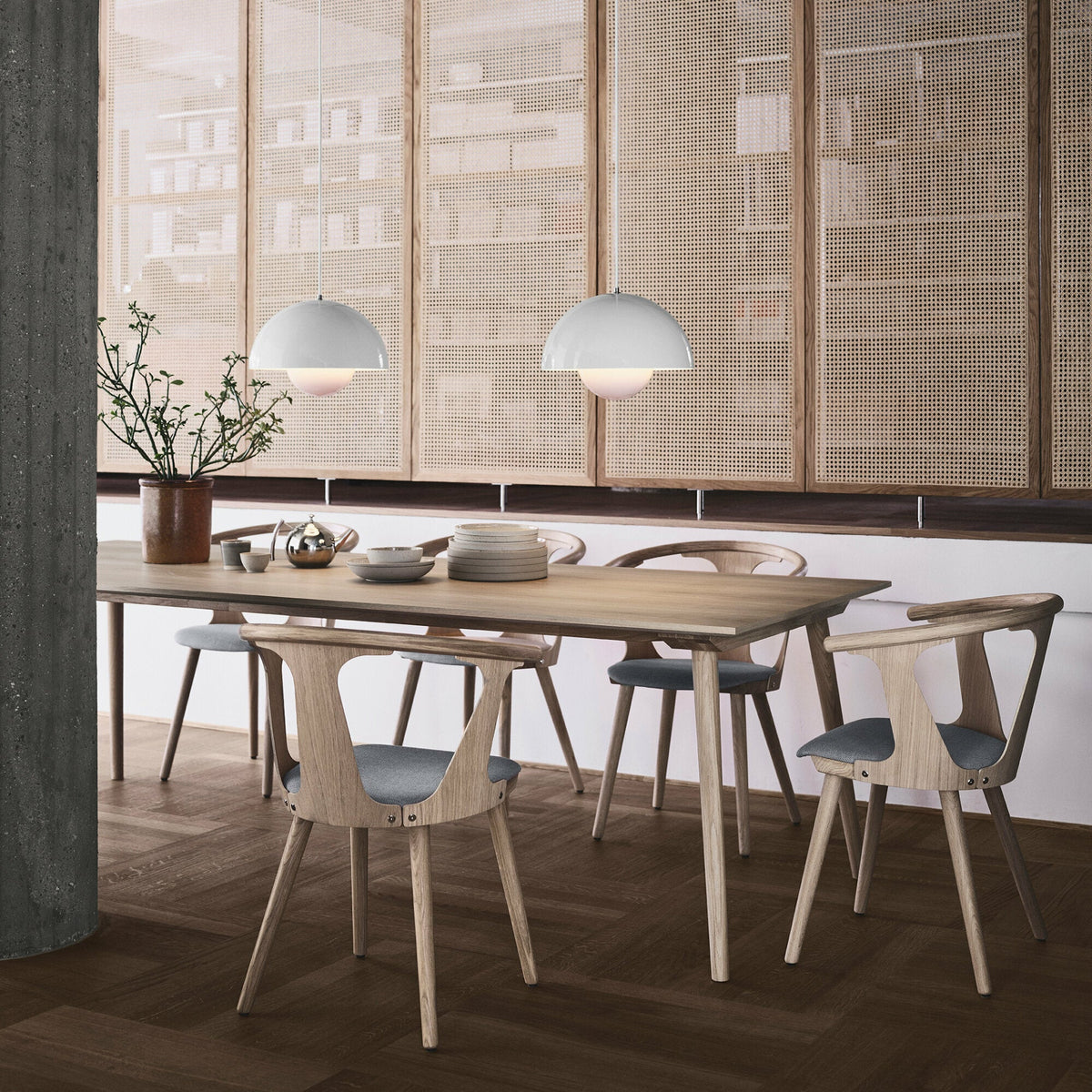 Suspension moutarde Flowerpot VP7 - &tradition - The Cool Republic