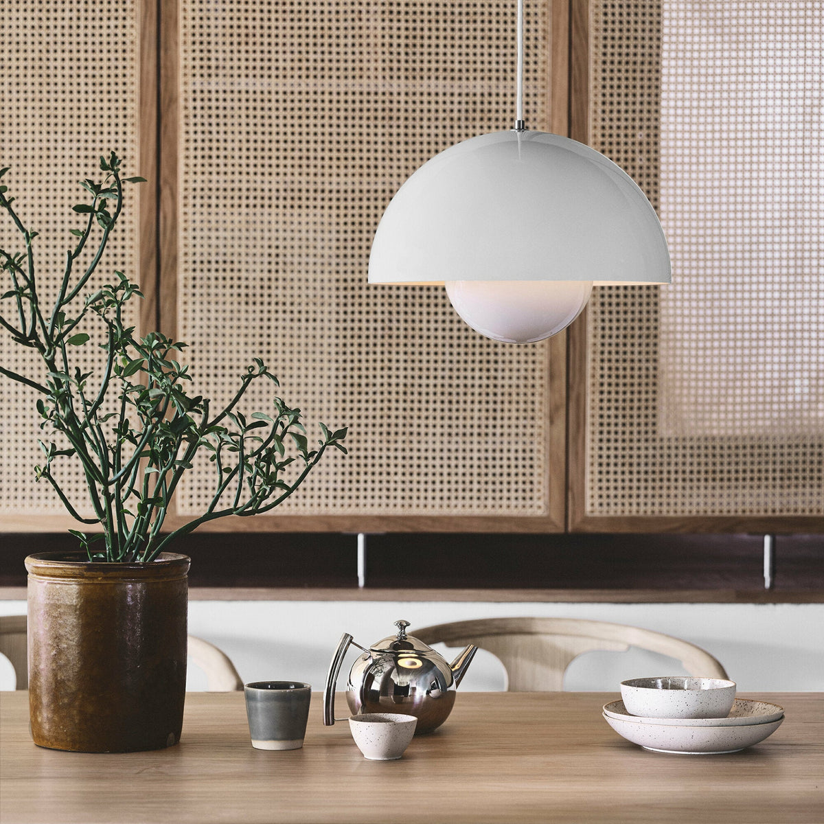 Suspension moutarde Flowerpot VP7 - &tradition - The Cool Republic
