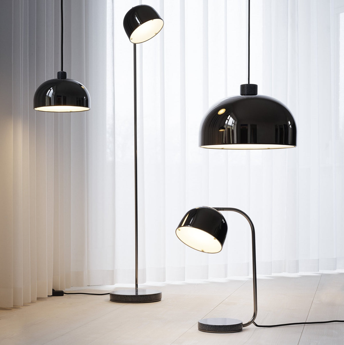 Suspension noir Grant noir - Normann Copenhagen - The Cool Republic
