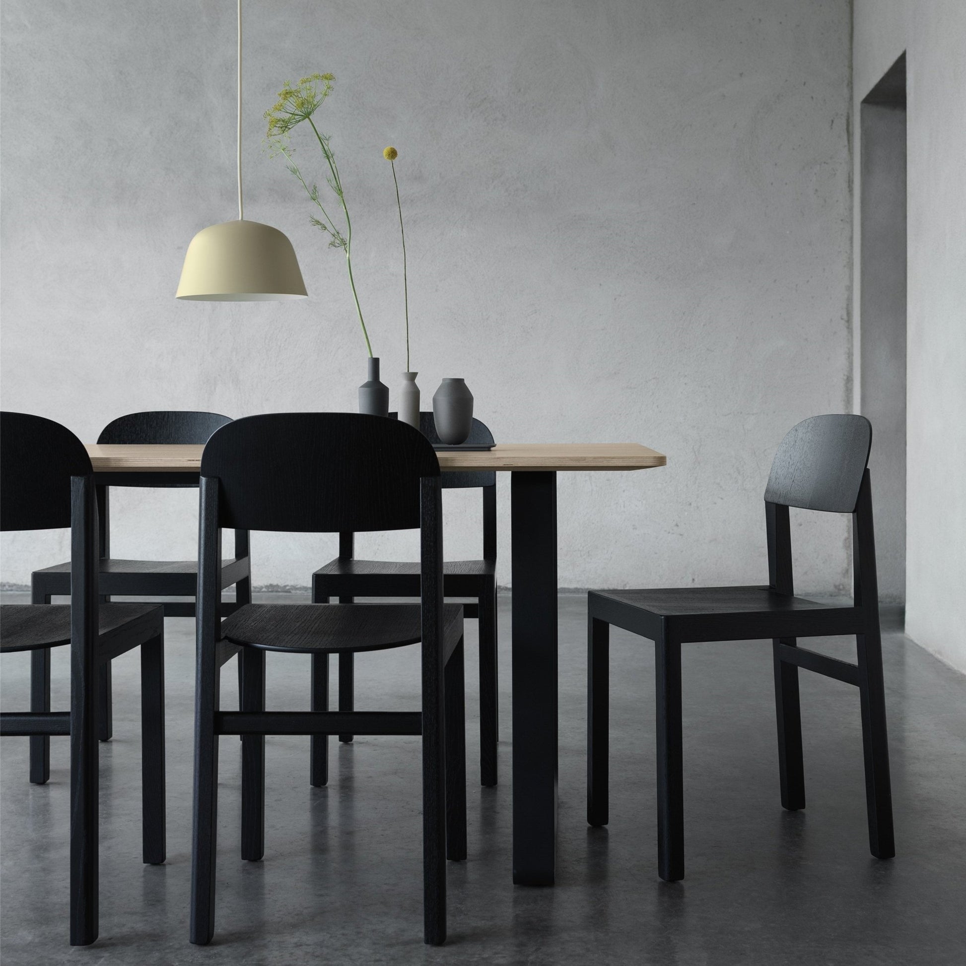Suspension noire 25 cm Ambit - Muuto - The Cool Republic