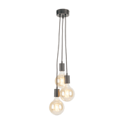 Suspension noire 3 ampoules Oslo - It's about Romi - The Cool Republic