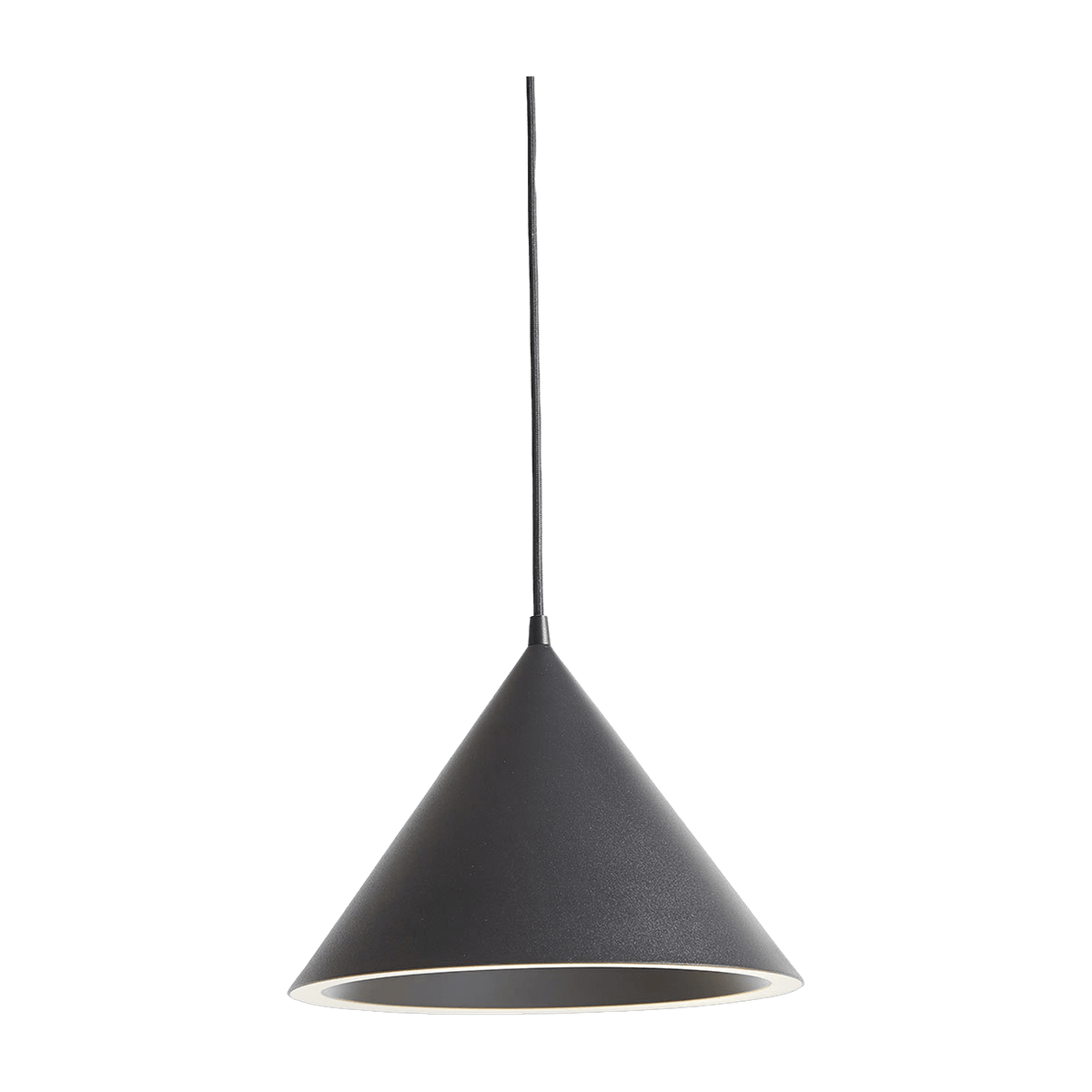 Suspension noire 32 cm Annular - Woud - The Cool Republic