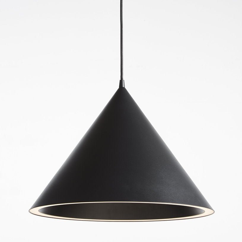 Suspension noire 46 cm Annular - Woud - The Cool Republic