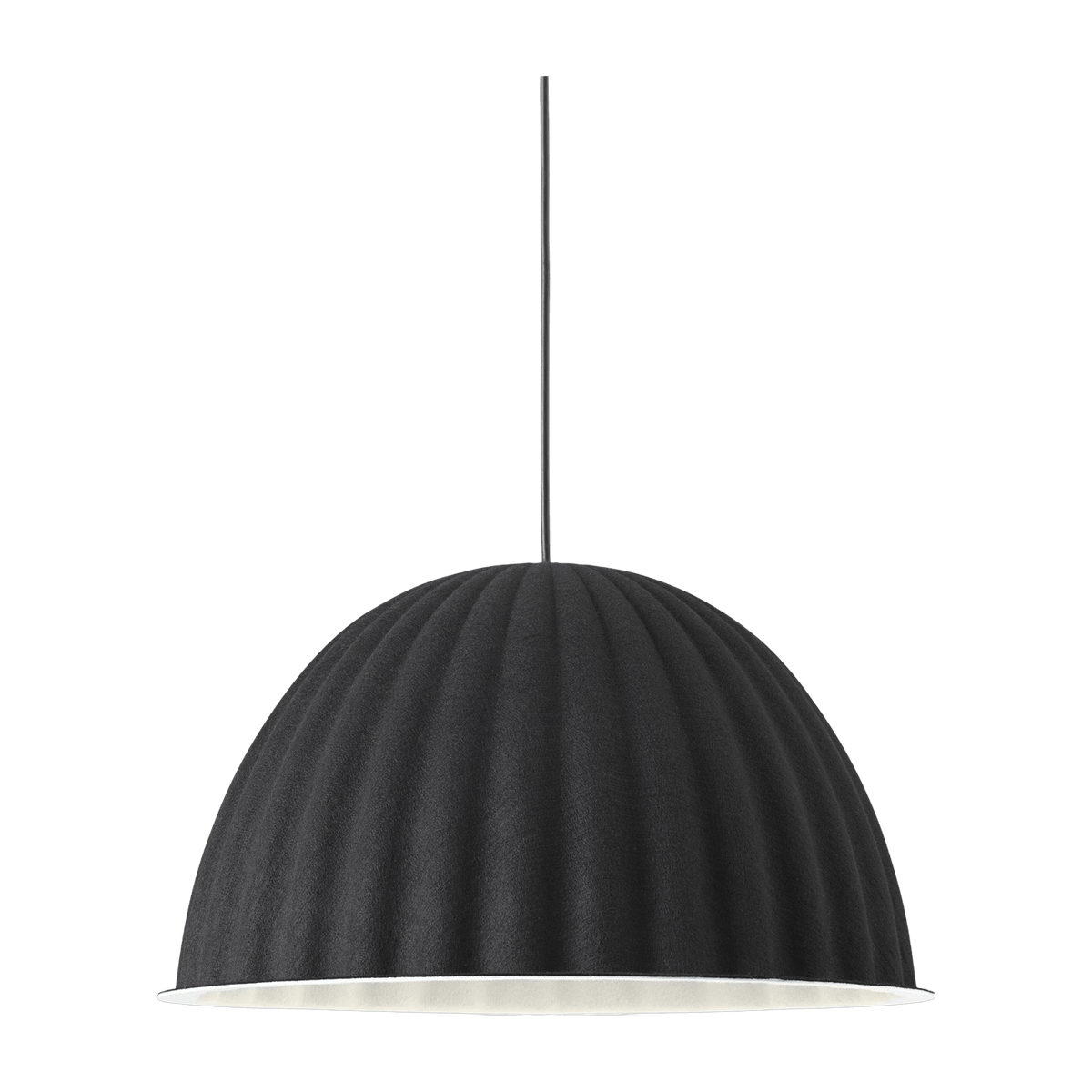 Suspension noire 55 cm Under The Bell - Muuto - The Cool Republic