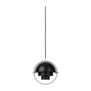 Black suspension lamp base silver 28 cm Multi -Lite - Gubi - The Cool Republic