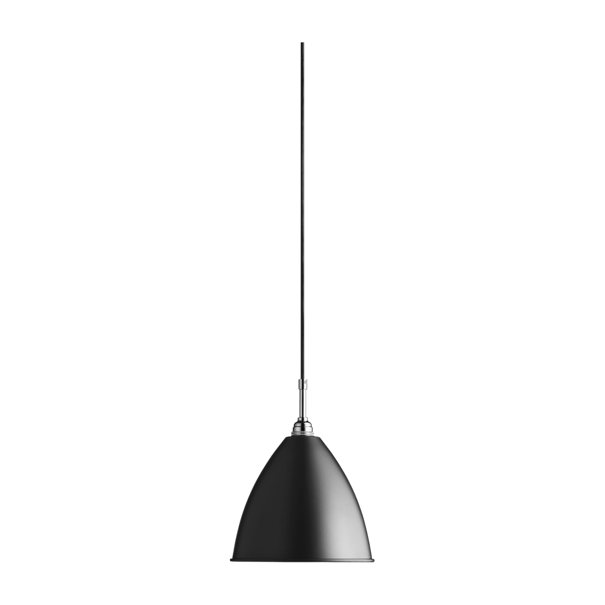 Black wall lamp base silver brass 21cm BL9 - Gubi - The Cool Republic