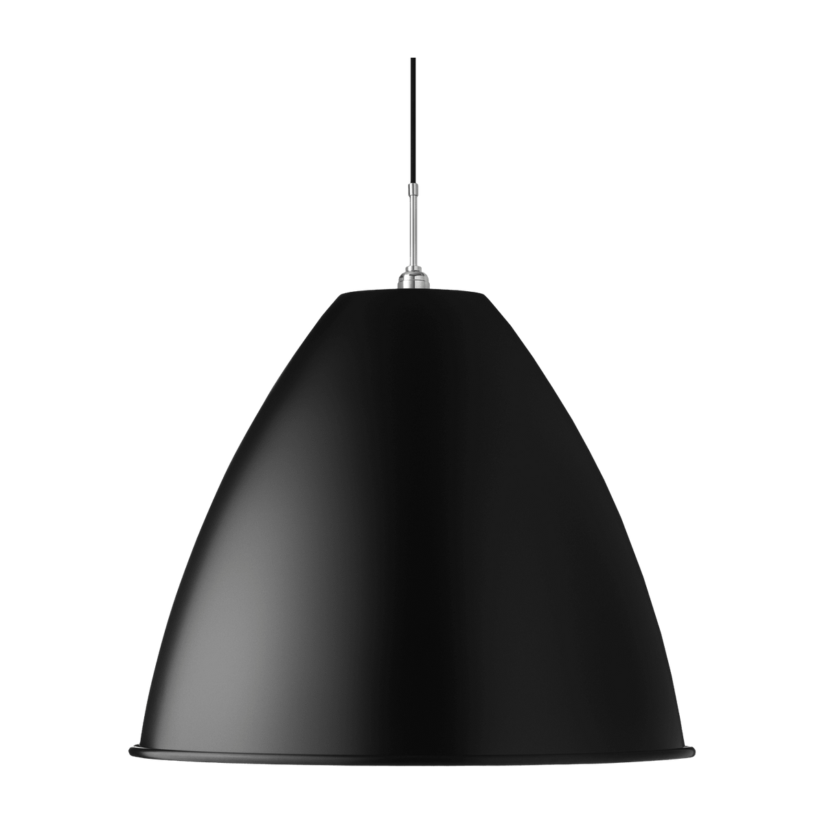 Black wall lamp base silver brass 40cm BL9 - Gubi - The Cool Republic