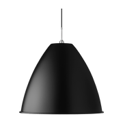 Suspension noire base argenté en laiton 40 cm BL9 - Gubi - The Cool Republic