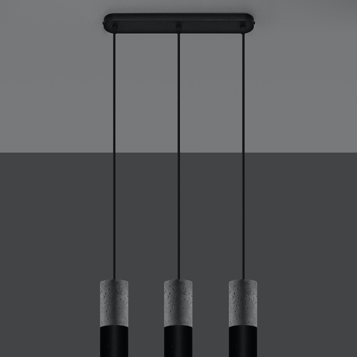 Suspension noire Borgio 3 - Sollux - The Cool Republic