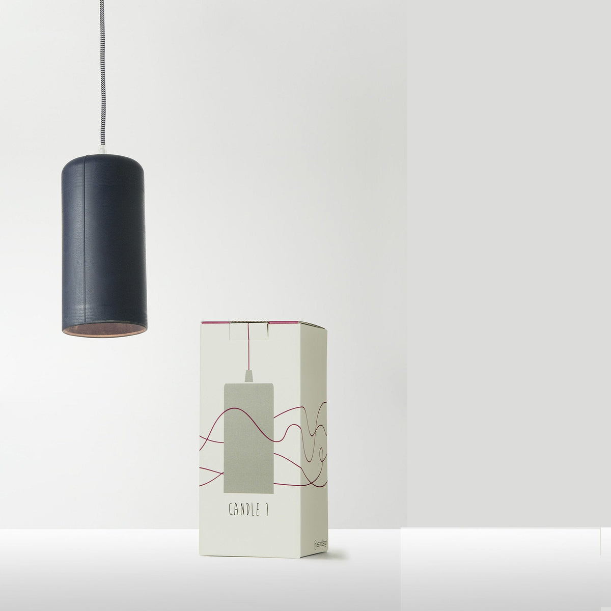 Suspension noire Candle 1 - In-es.artdesign - The Cool Republic