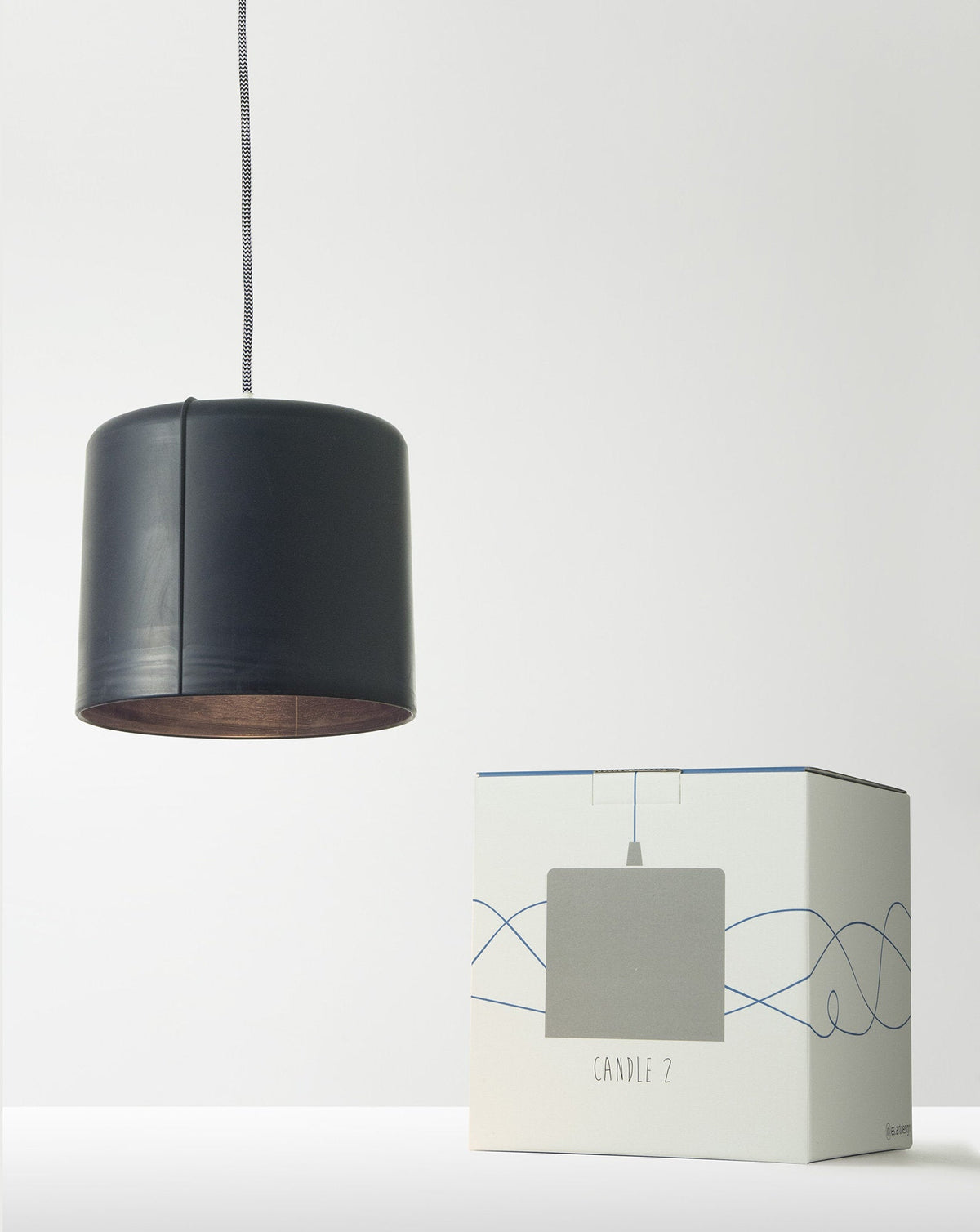 Suspension noire Candle 2 - In-es.artdesign - The Cool Republic