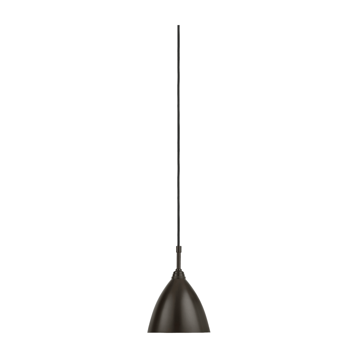 Black brass wall lamp 16cm BL9 - Gubi - The Cool Republic