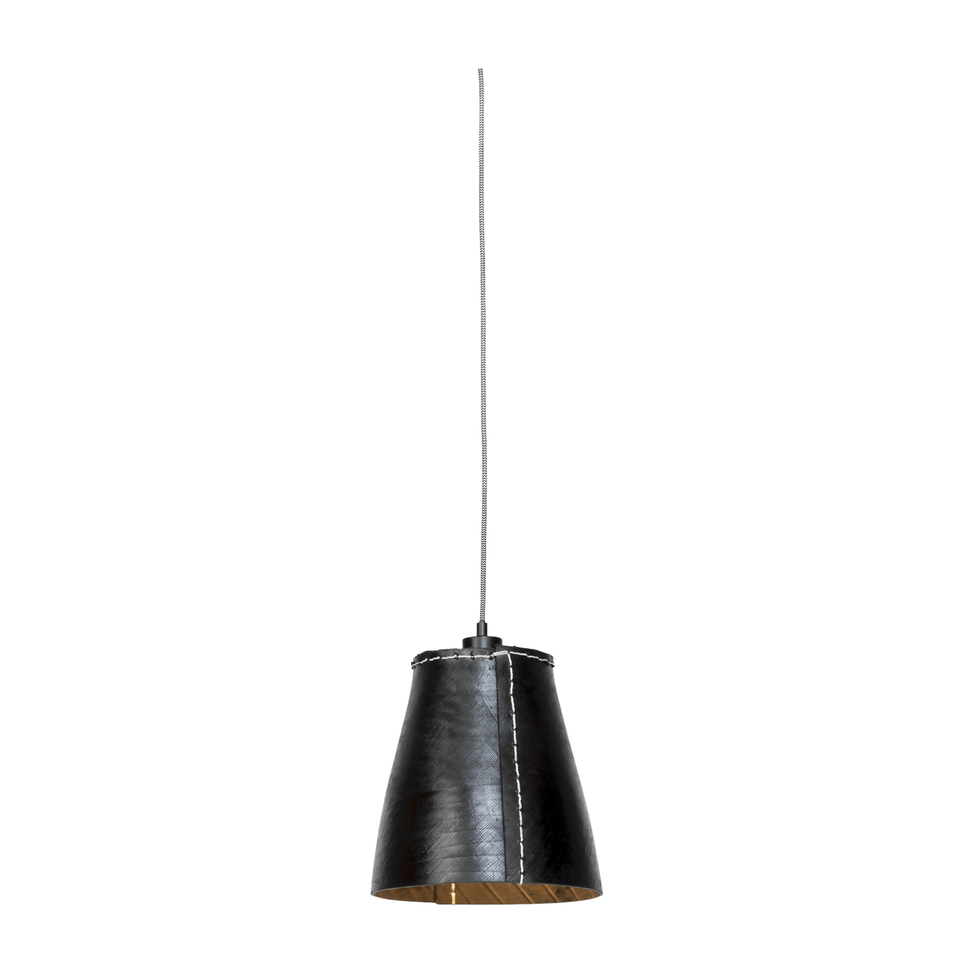 Suspension noire en pneu recyclé 26cm Amazon - Good & Mojo - The Cool Republic