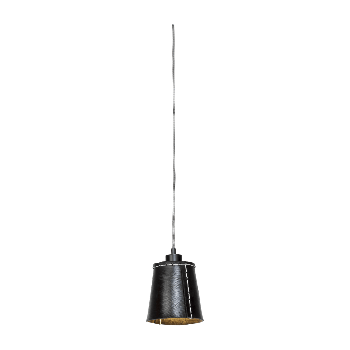 Suspension noire en pneu recyclé Amazon - Good & Mojo - The Cool Republic