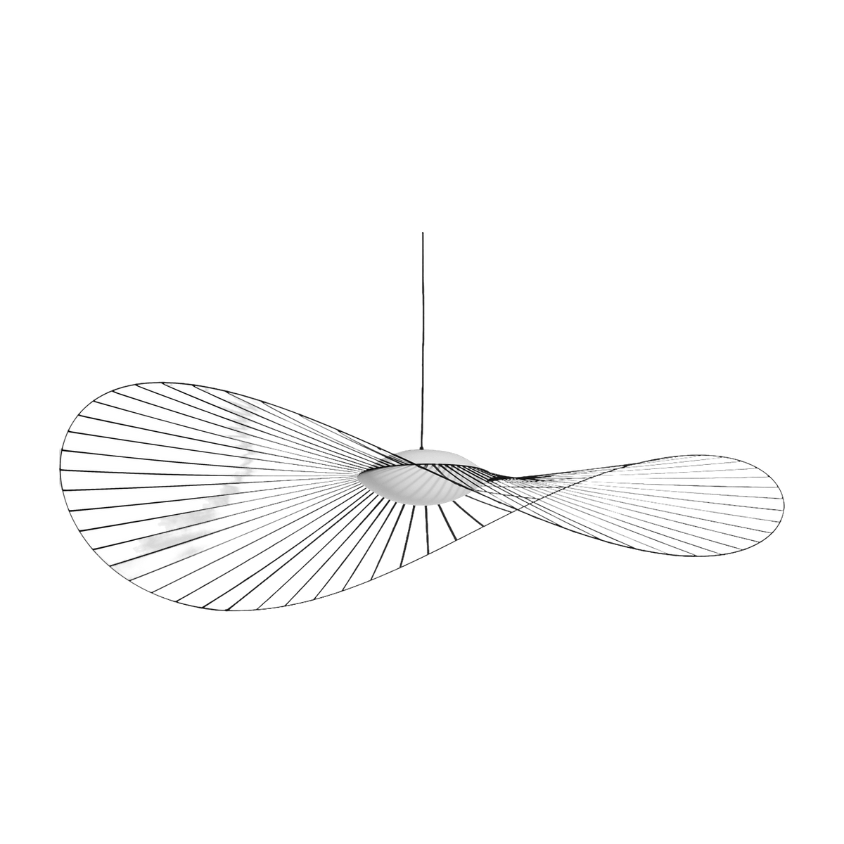 Black and white suspension 190 cm Vertigo Nova - Petite Friture - The Cool Republic
