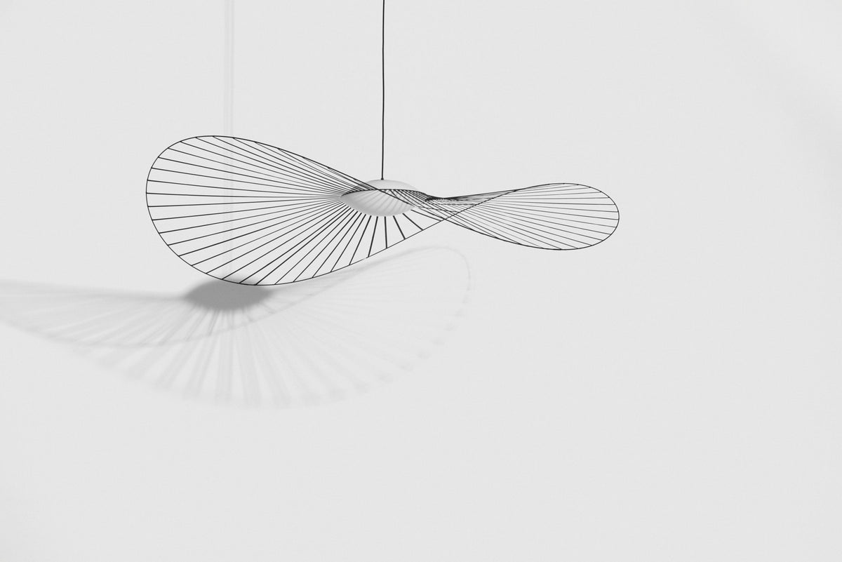 Black and white suspension 190 cm Vertigo Nova - Petite Friture - The Cool Republic