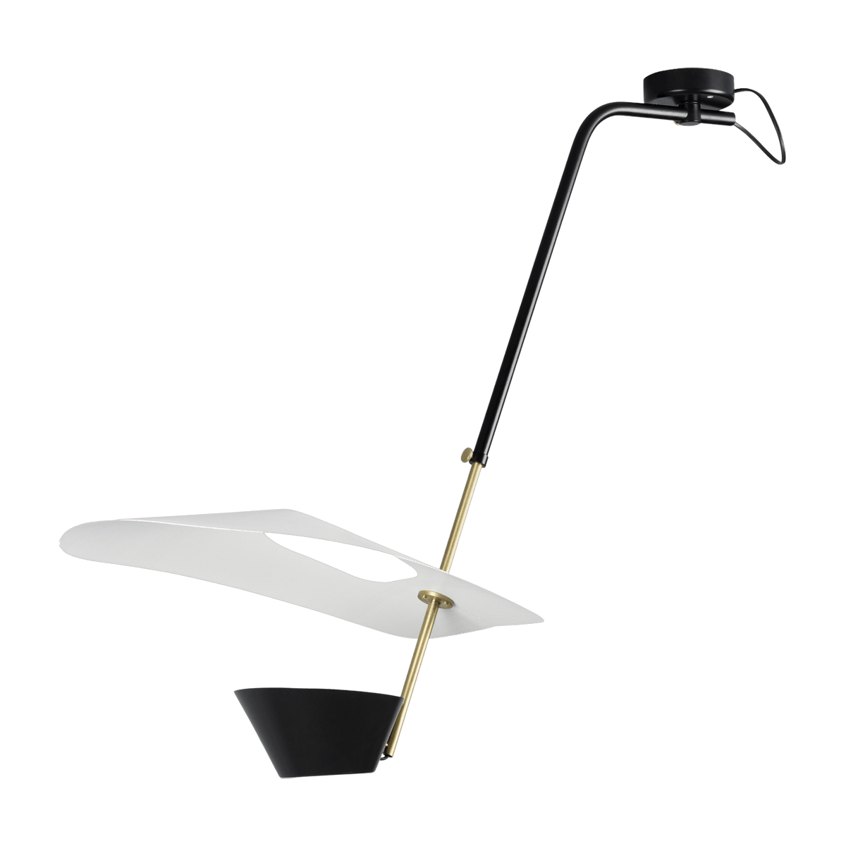 Suspension Noire et Blanche G25 Pierre Guariche - Sammode - The Cool Republic