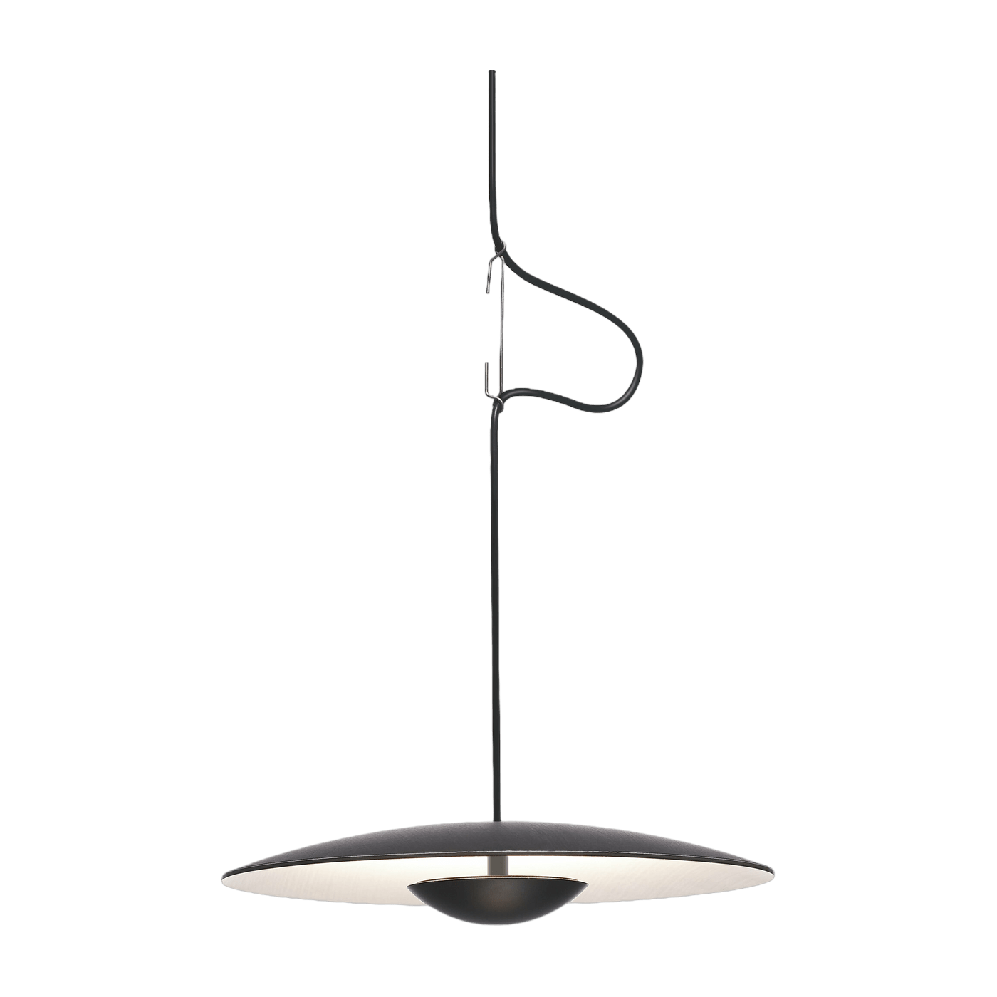 Suspension noire et blanche Ginger 32 - Marset - The Cool Republic