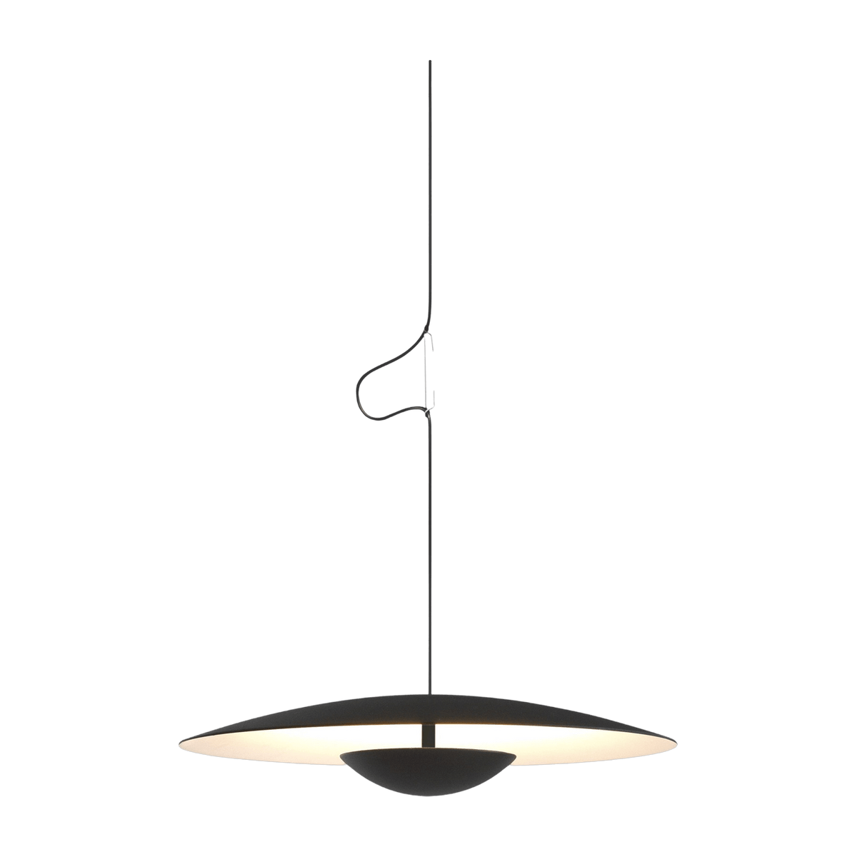 Suspension noire et blanche Ginger 42 - Marset - The Cool Republic