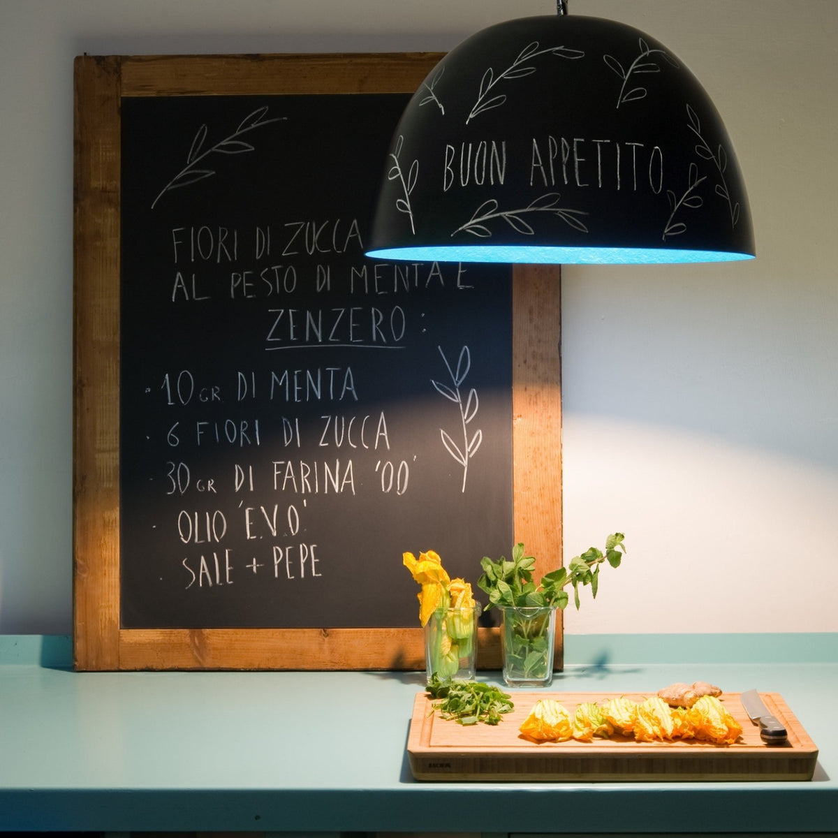 Suspension noire et blanche H20 Lavagna - In-es.artdesign - The Cool Republic