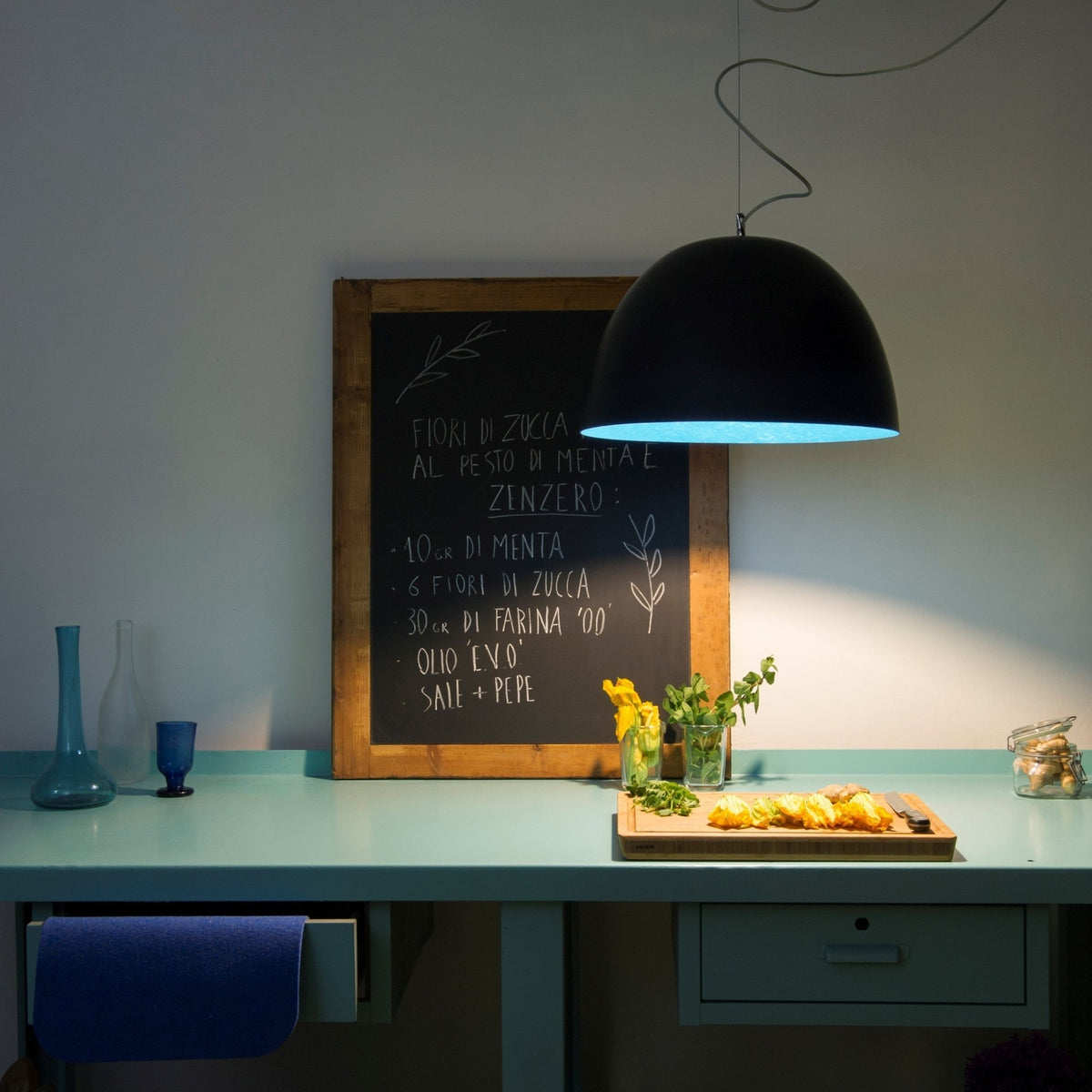 Suspension noire et blanche H20 Lavagna - In-es.artdesign - The Cool Republic