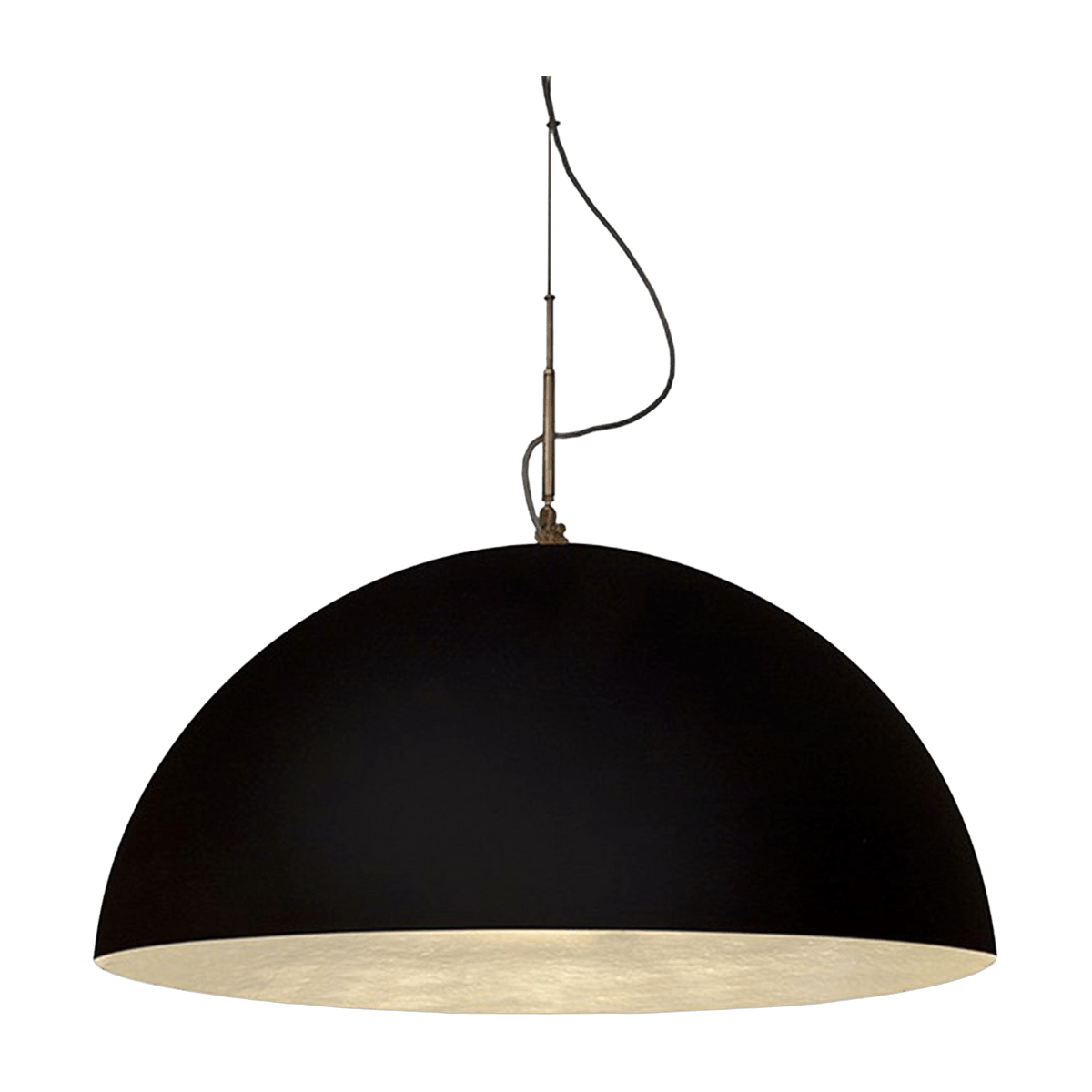 Suspension noire et blanche Mezza Luna - In-es.artdesign - The Cool Republic