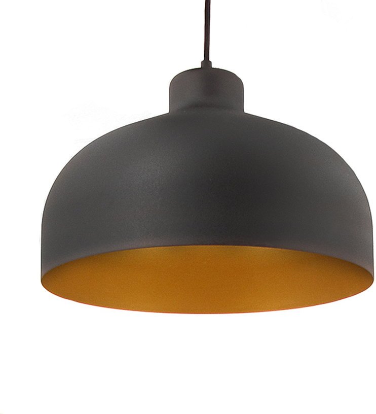 Suspension noire et or 33 cm B&B - Loftyou - The Cool Republic