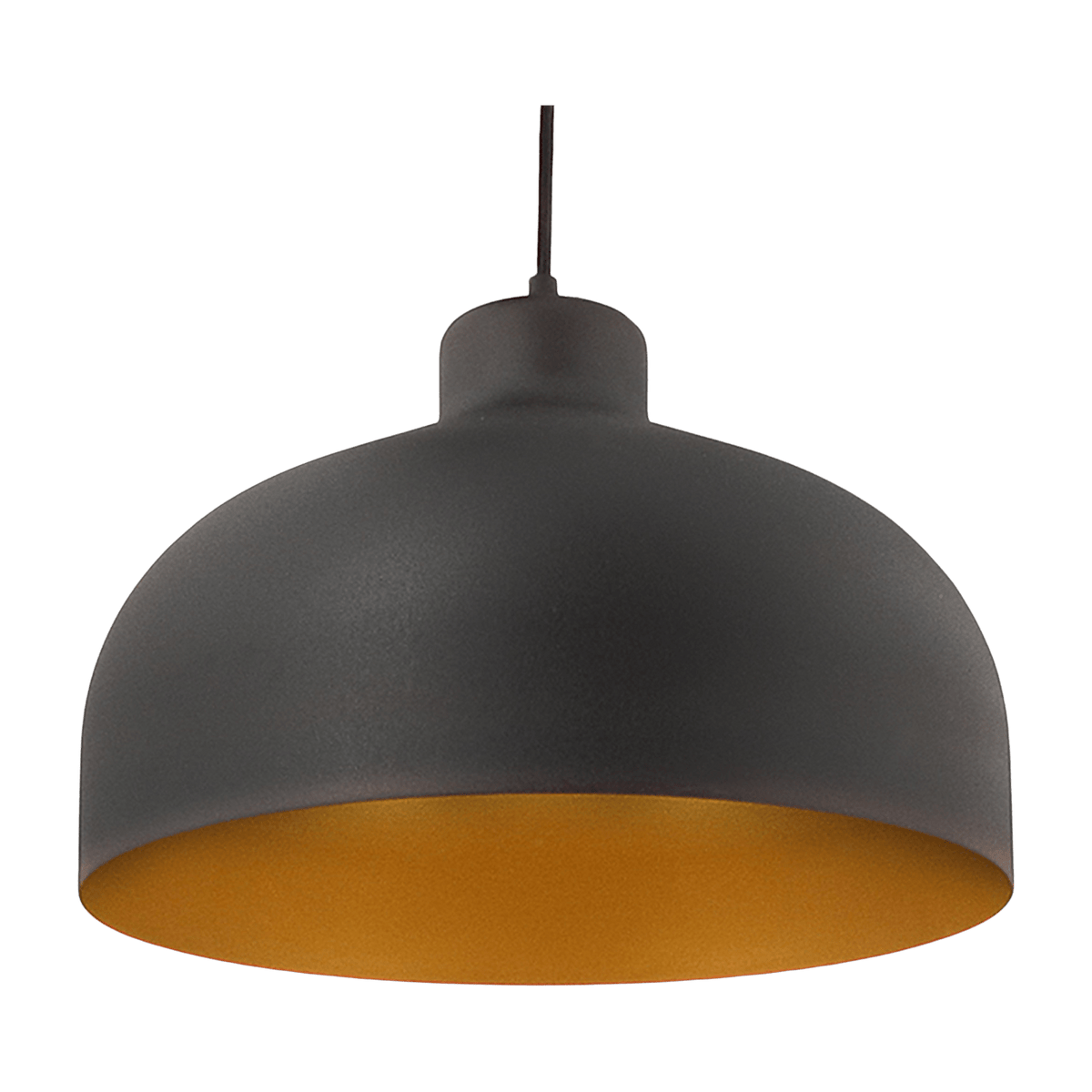 Suspension noire et or 33 cm B&B - Loftyou - The Cool Republic