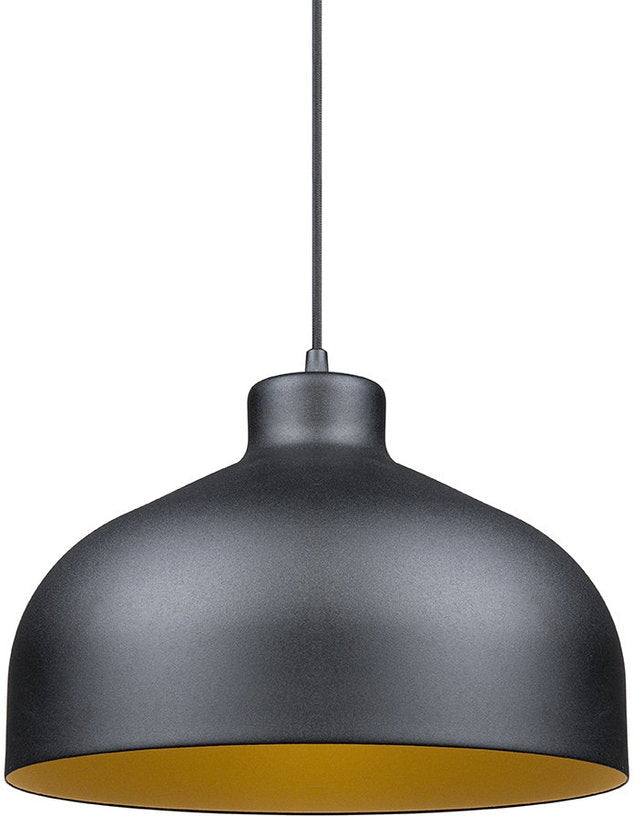 Suspension noire et or 33 cm B&B - Loftyou - The Cool Republic