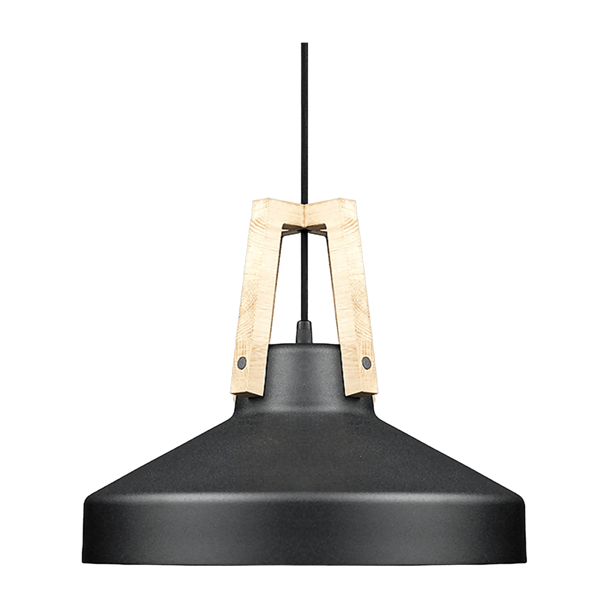 Suspension noire et or 33 cm Work - Loftyou - The Cool Republic