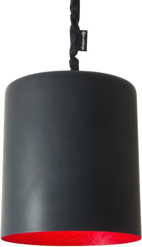 Suspension noire et rouge Bin Lavagna - In - es.artdesign - The Cool Republic