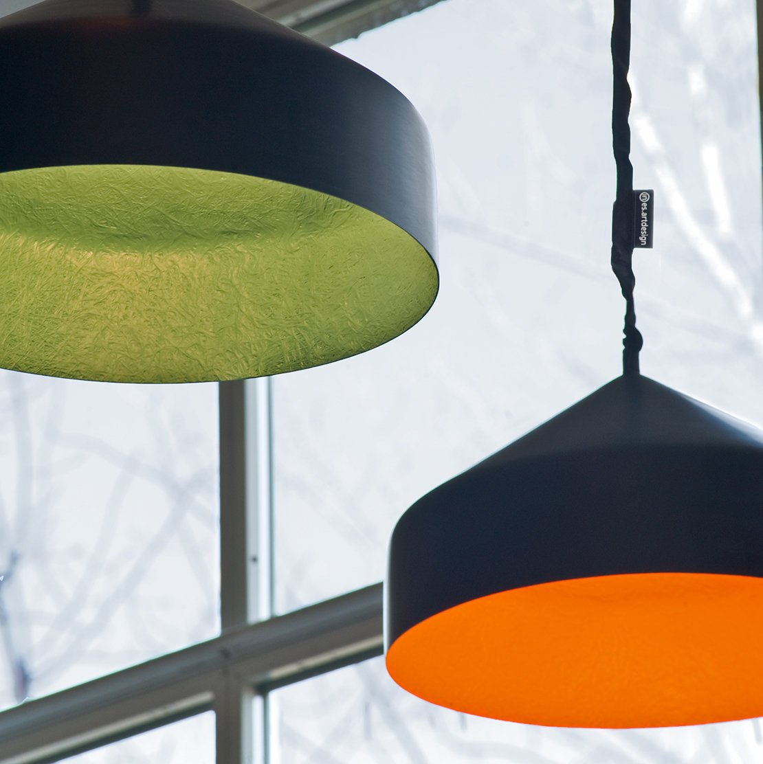 Suspension noire et rouge Cyrcus Lavagna - In-es.artdesign - The Cool Republic